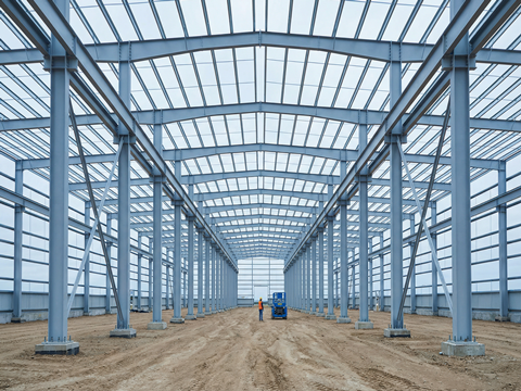 Изготовление каркаса для склада на заказ от производителя в Краснодаре